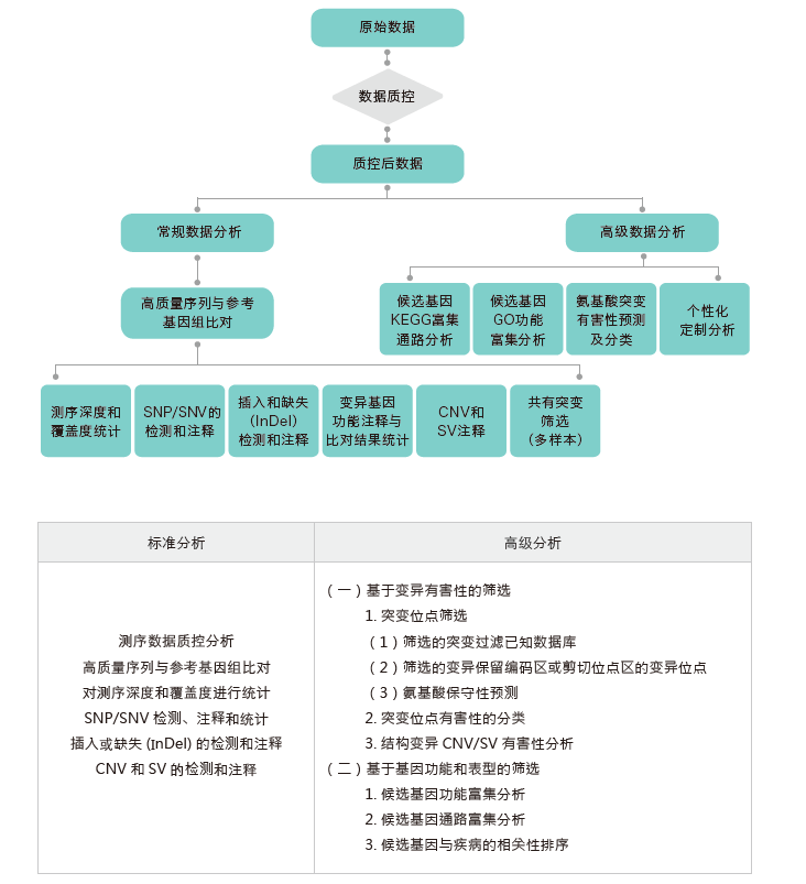 全外显子测序-生信分析流程-万象城AWC基因